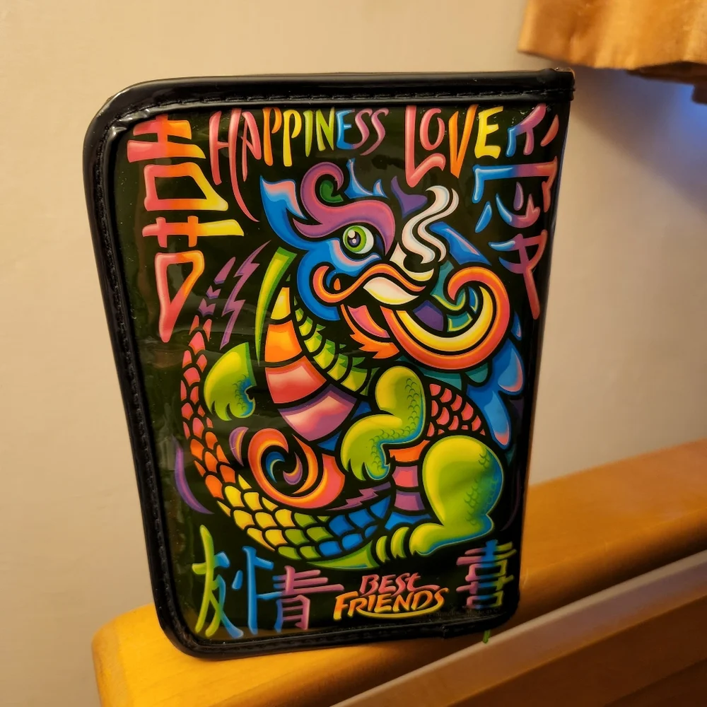 Vintage Lisa frank dragon binder
